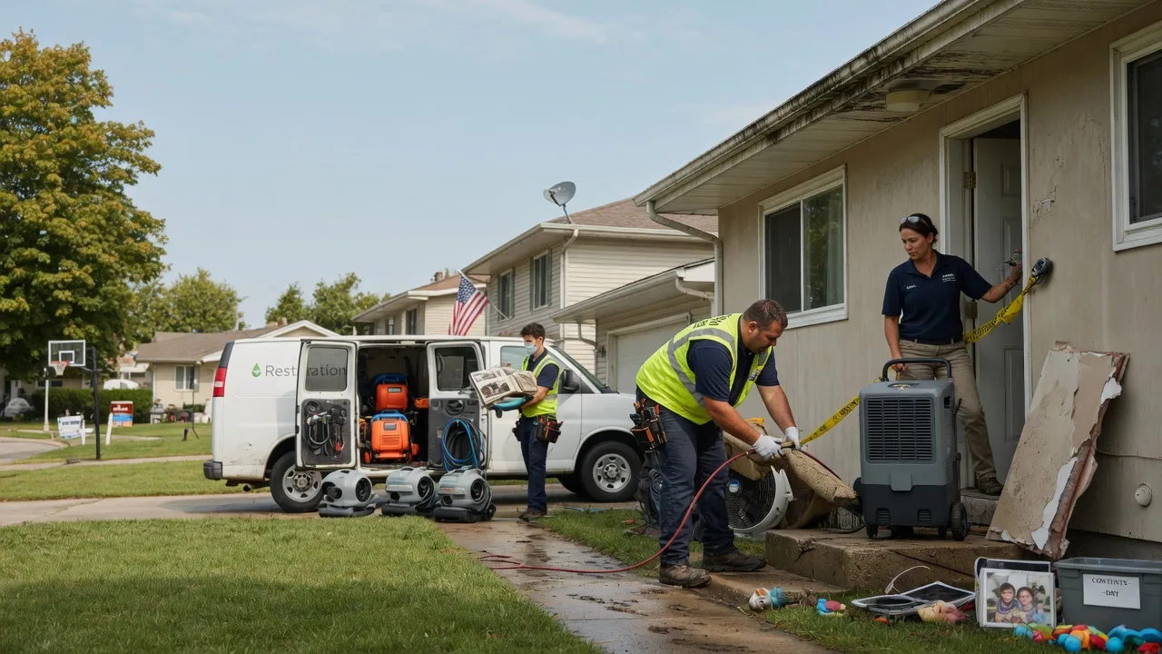 Water Damage Restoration in Coldwater, KS near me